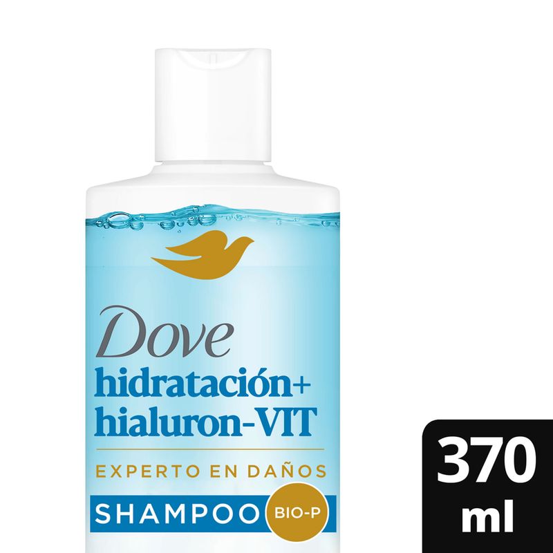 Dove Shampoo Hidratacion Hialuronico VIT 370ml