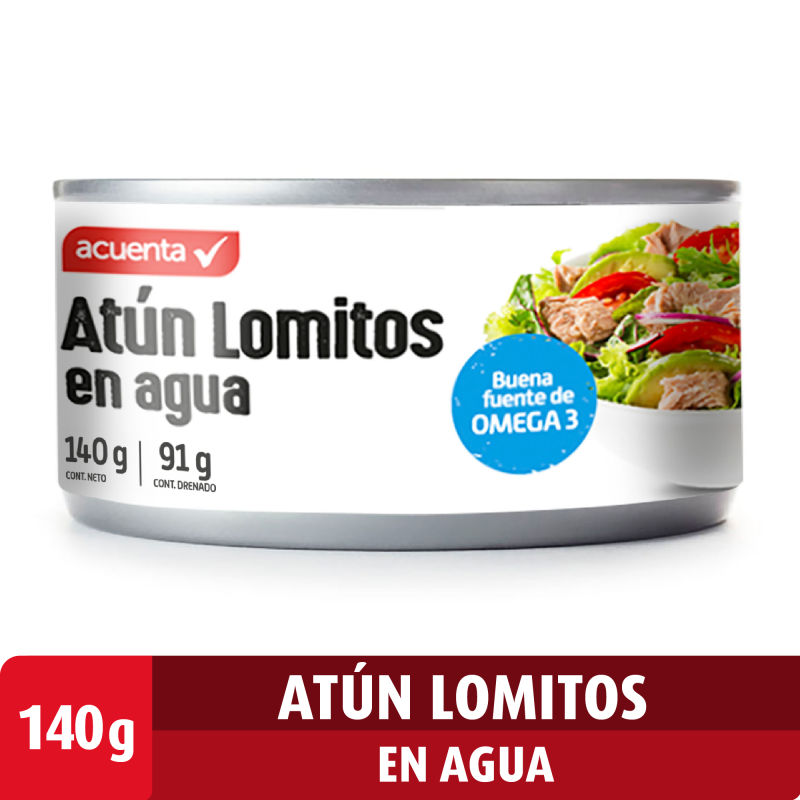 Abuelos Del Campo Atún En Lomitos Al Agua 140G