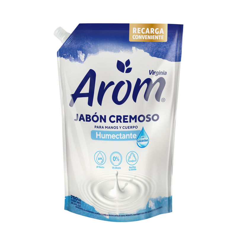 Arom Jabon Cremoso Humectante 750ml