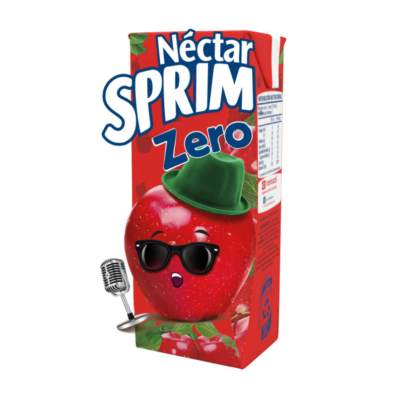 Sprim Zero Naranja Manzana Pack de 3 X 190ml