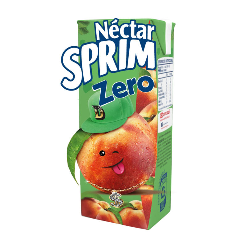 Sprim Zero Durazno Pack 3 X 190ml