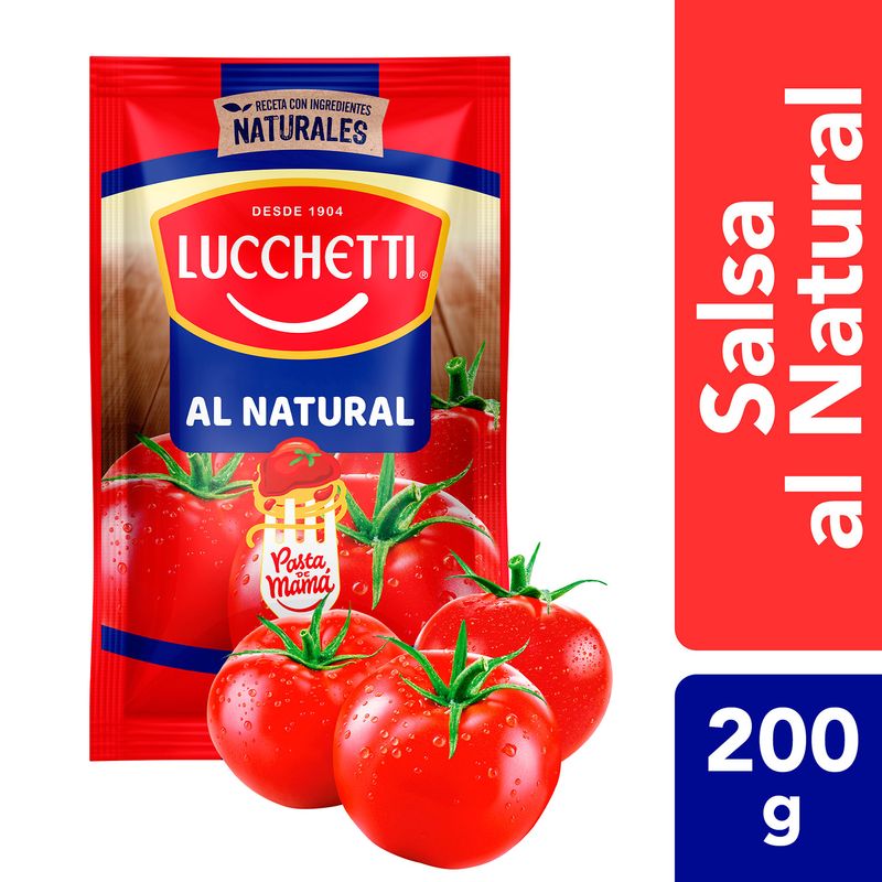 Lucchetti Salsa de Tomates al Natural 200g