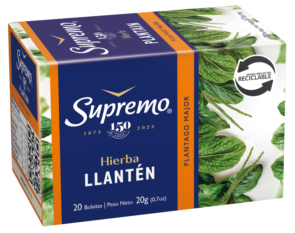 Supremo Infunsión De Llantén 20 UN