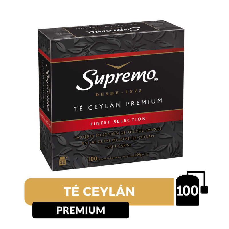 Supremo Té Canela Ceylán 100 UN