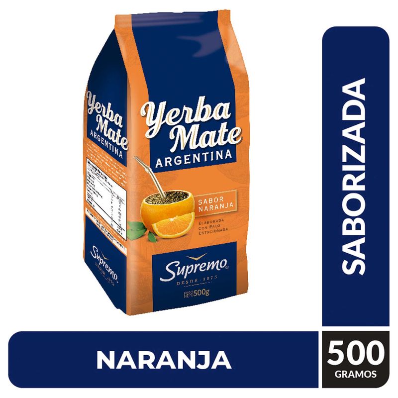 Argentina Yerba Mate Naranja 500grs