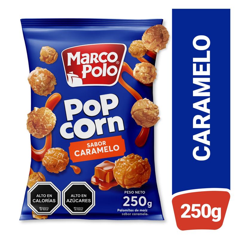 Marco Polo Pop Corn Caramelo 250 grs