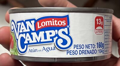 Van Camps Atún lomitos en Agua 142grs