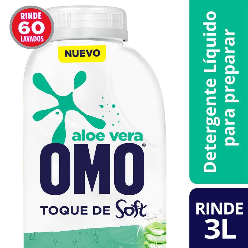 Omo Detergente Para Diluir Aloe Vera 500 ml