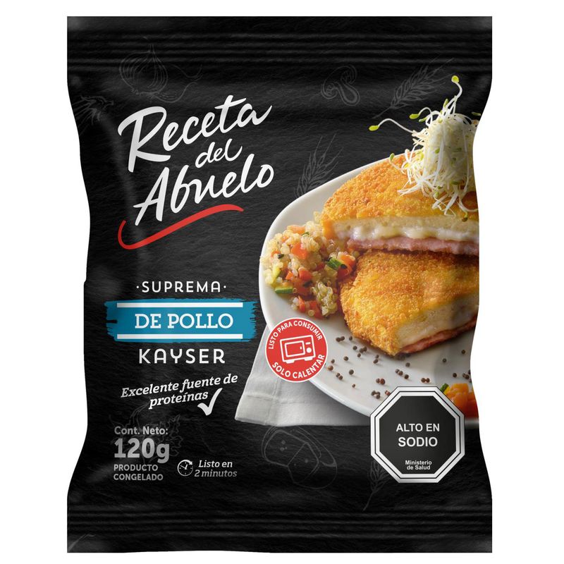 Receta del Abuelo Suprema de Pollo Kayser 120g