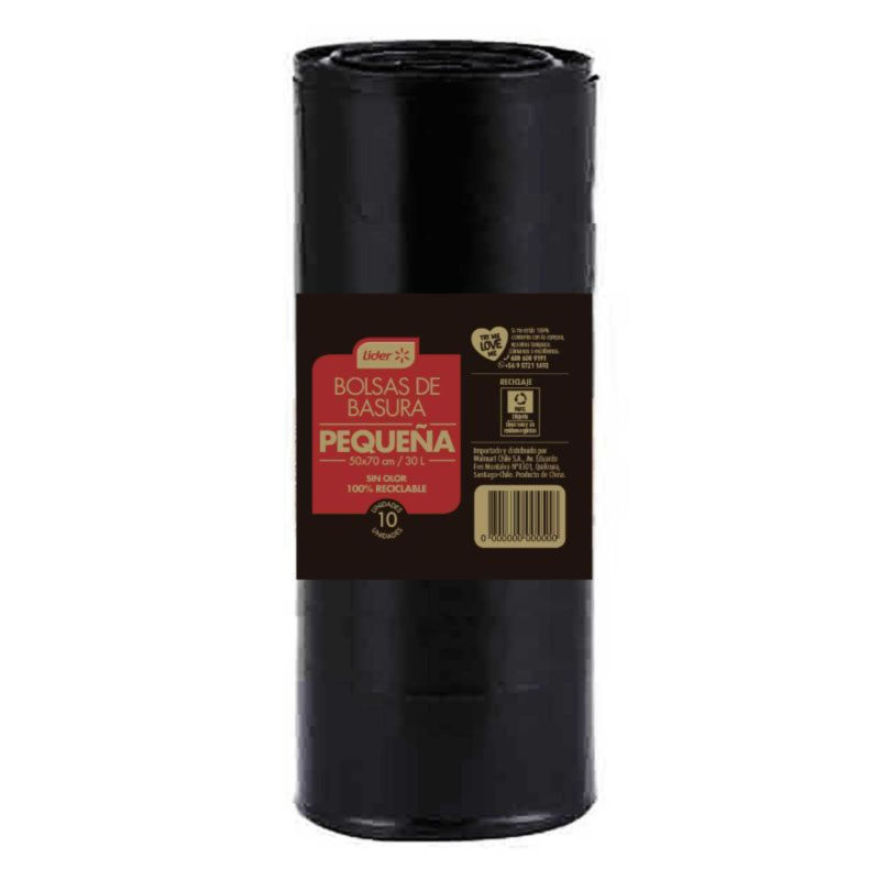 Azero Bolsa Basura 50x70 10 un