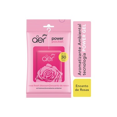 Aer Powe Pocket Encanto de Rosas