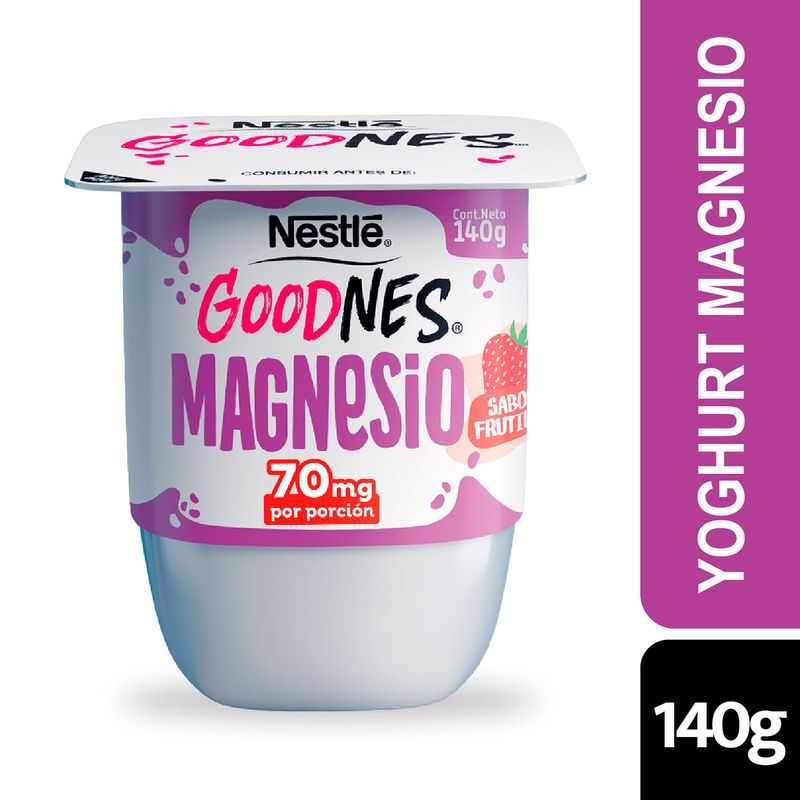 Nestle Goodnes Magnesio Frutilla 140g