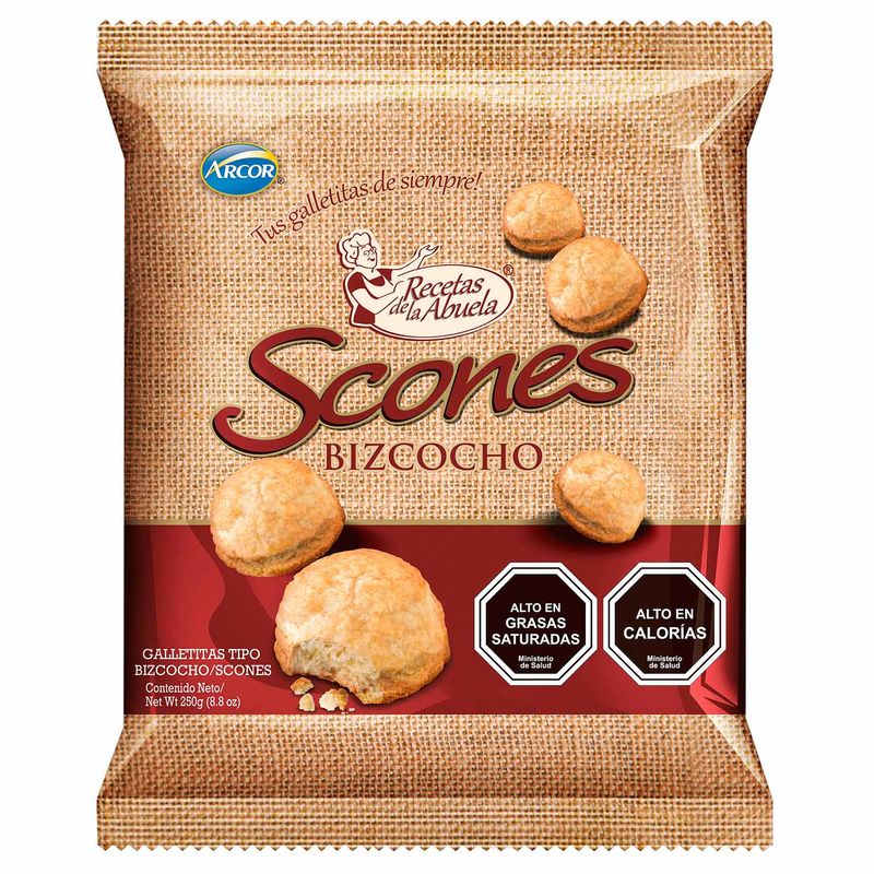 Arcor Scones Bizcocho 250g
