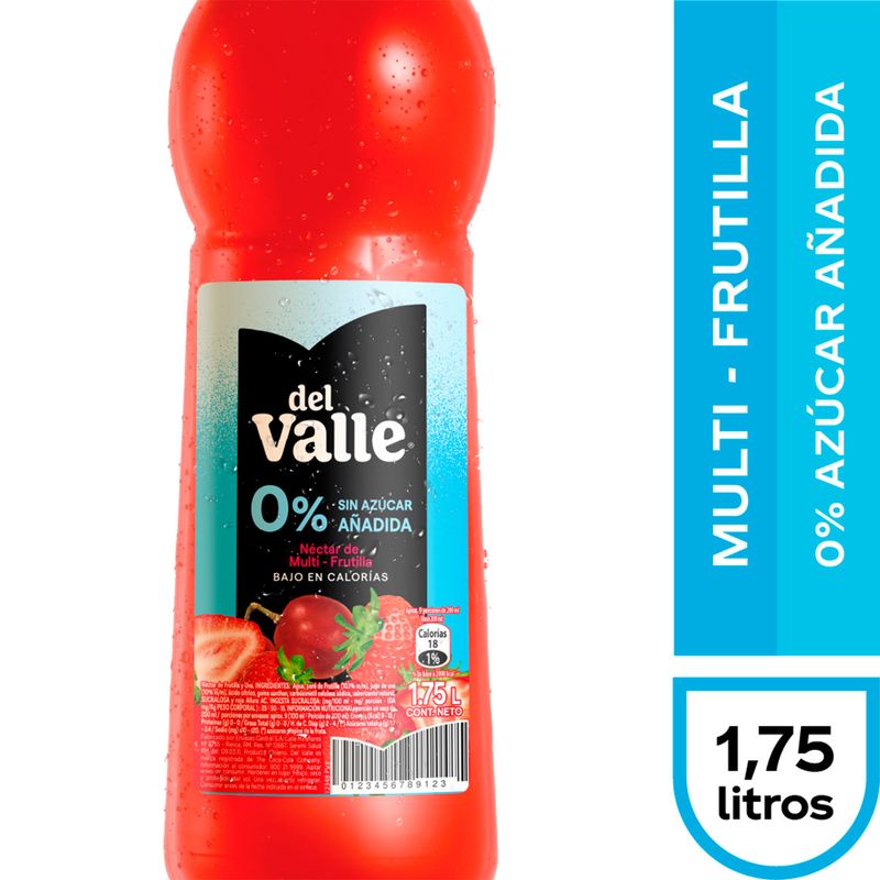 Del Valle Néctar Multi-Frutilla 1.75L