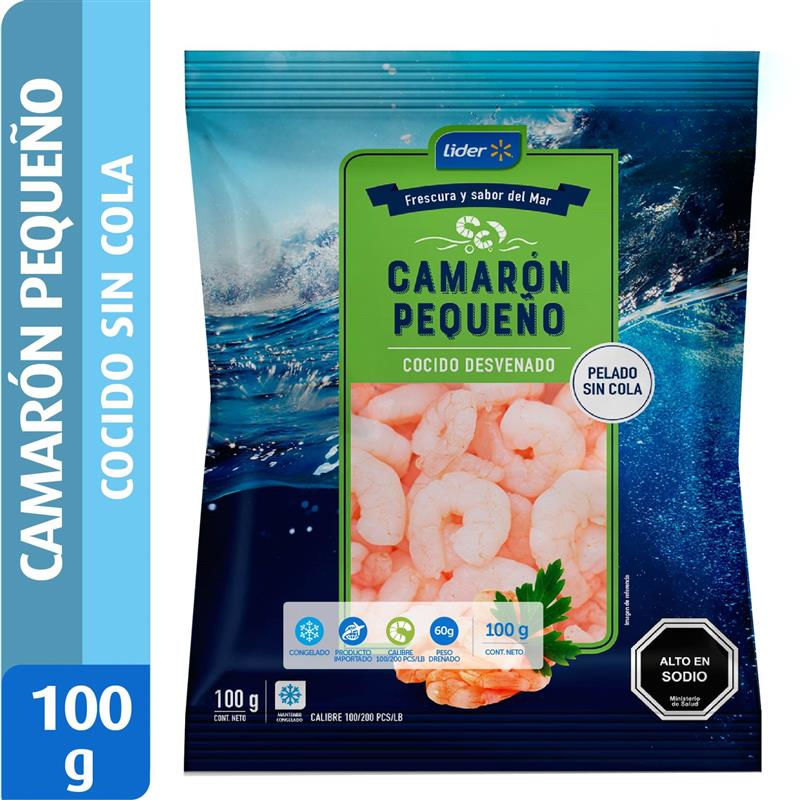 Camarón 100/150 Cocido Pelado 1K